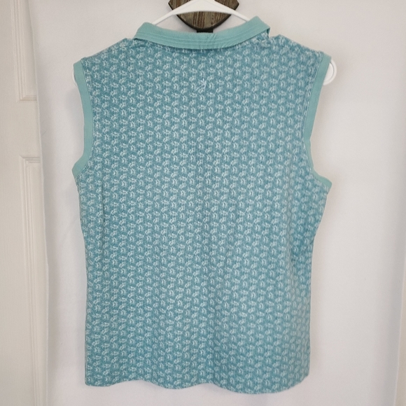 (1005) Ativa Woman's Activewear Workout Shirt, Size: Large Color: Seafoam Green - Picture 12 of 13